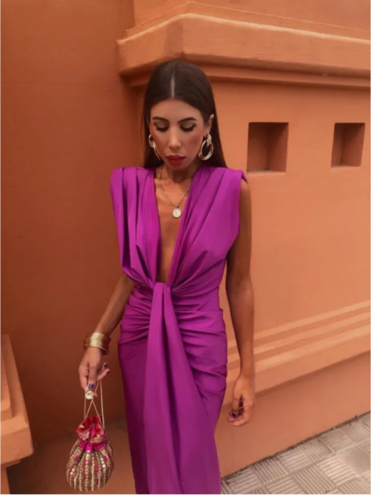 Esmee | Elegant Mother Of The Bride Dresses Pleated Maxi