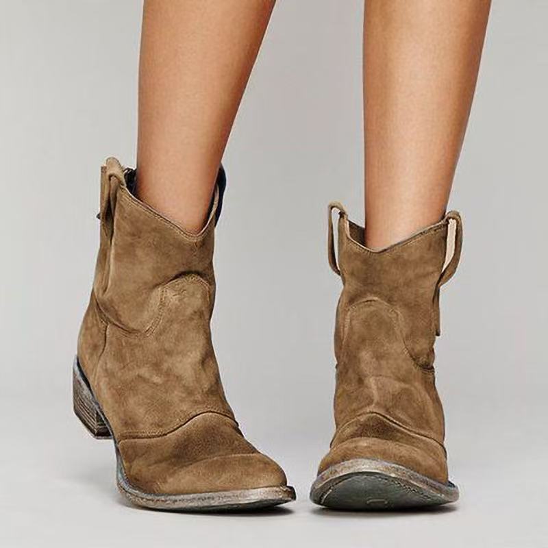 Thalia | Women's Low Heel Dress Ankle Boots For Every Day
