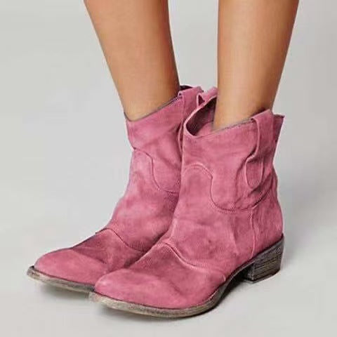 Thalia | Women's Low Heel Dress Ankle Boots For Every Day