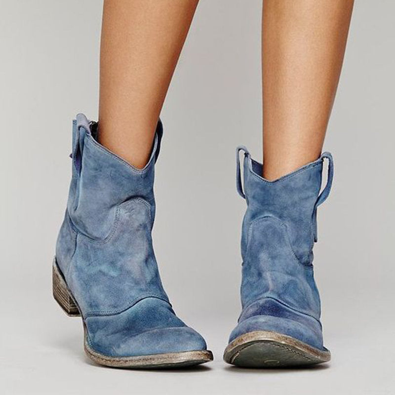 Thalia | Women's Low Heel Dress Ankle Boots For Every Day