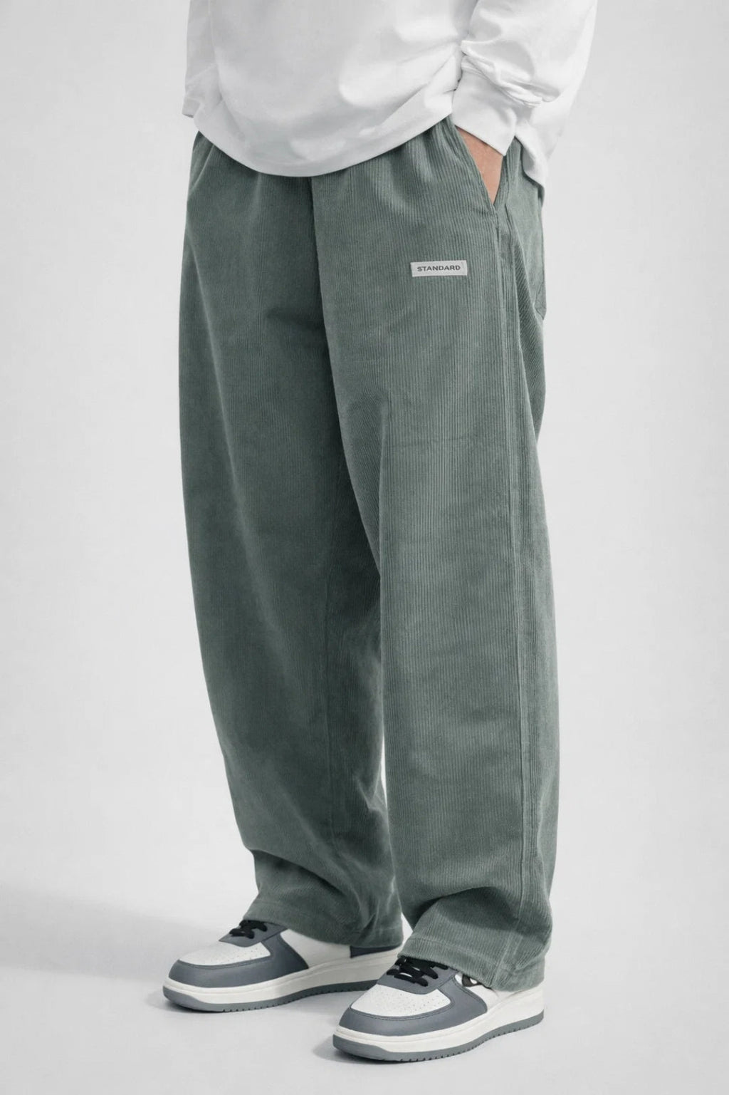 Albane | Wide Leg Corduroy Trousers Relaxed Casual Weekend