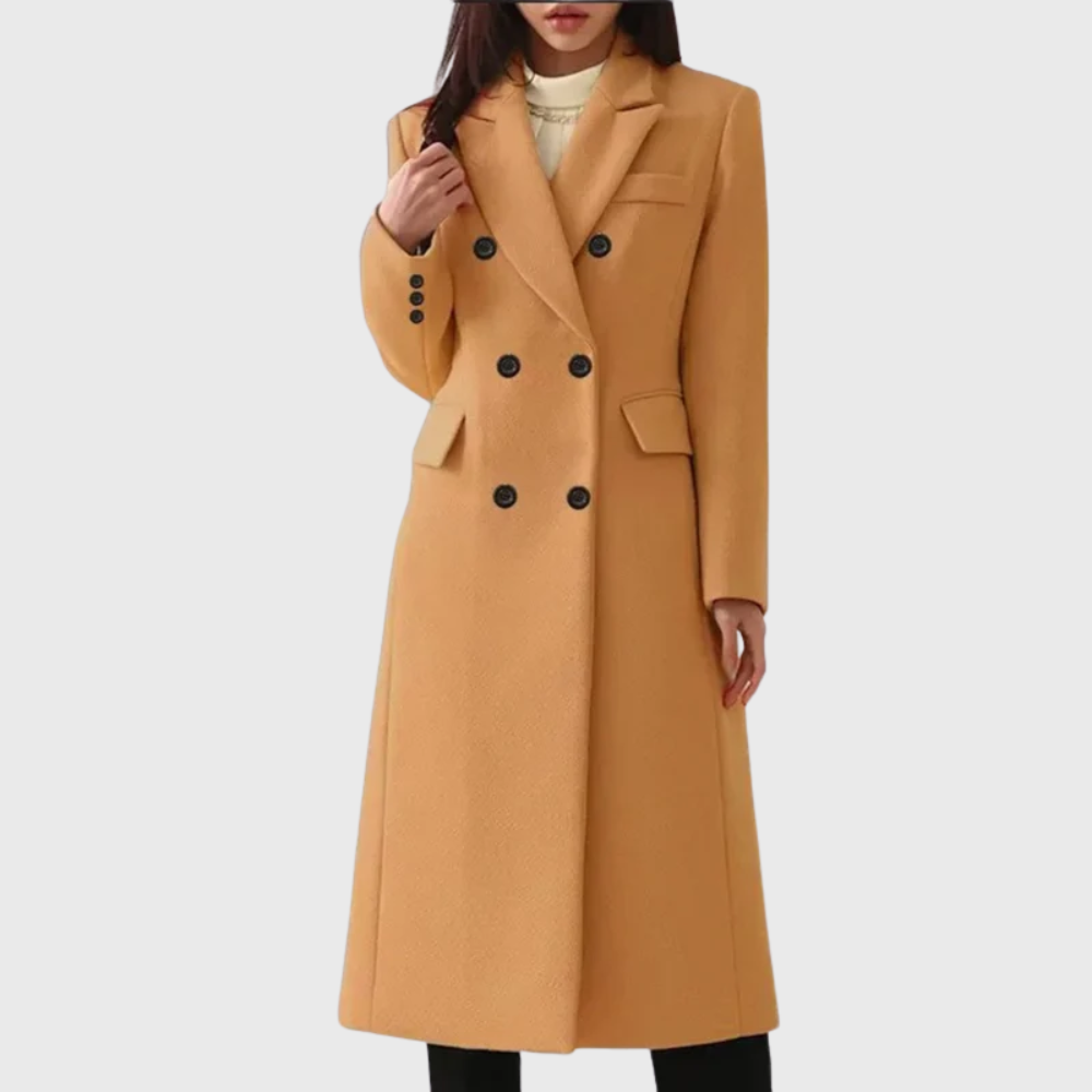 Fleur | Womens Classic Wool Coats 2022 Winter Tailored Overcoat