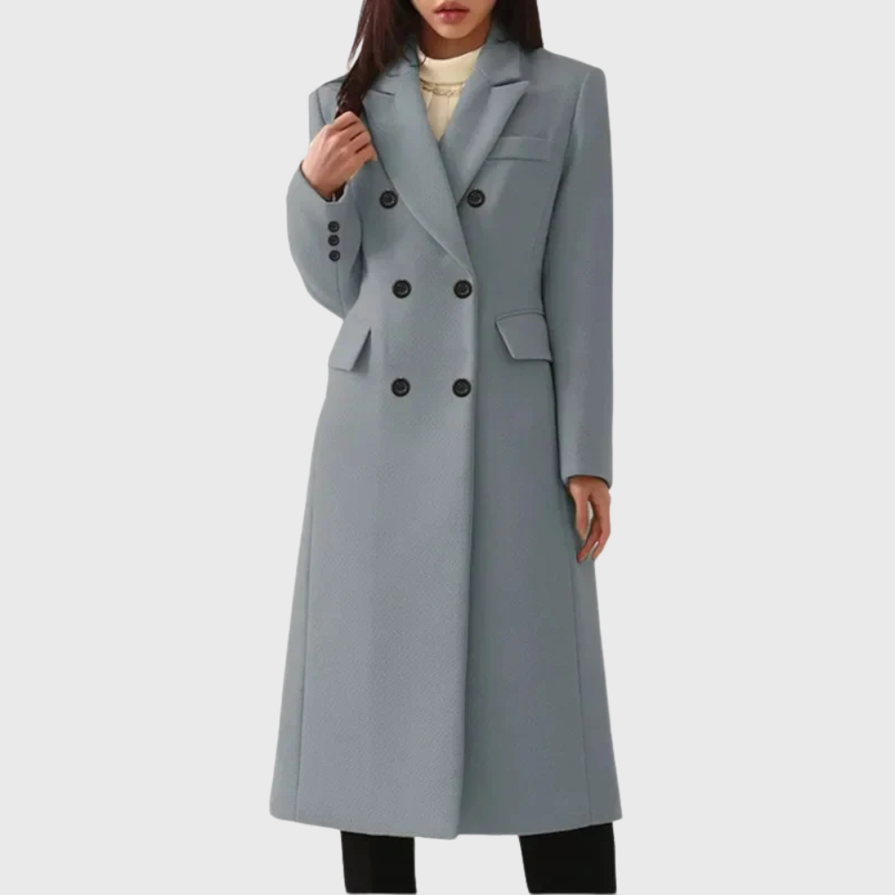 Fleur | Womens Classic Wool Coats 2022 Winter Tailored Overcoat