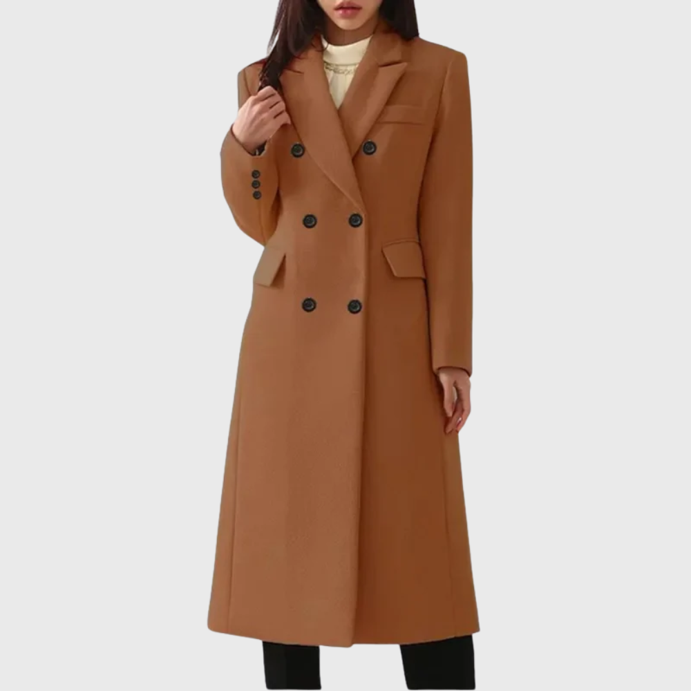 Fleur | Womens Classic Wool Coats 2022 Winter Tailored Overcoat