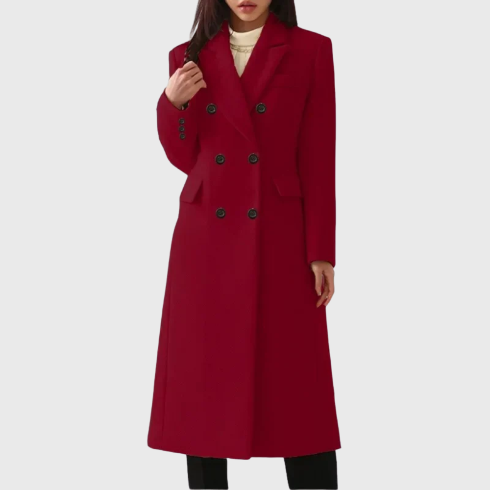 Fleur | Womens Classic Wool Coats 2022 Winter Tailored Overcoat