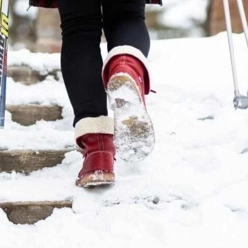 Ingrid | Warm Faux Fur Shearling Winter Boots Mid-Calf