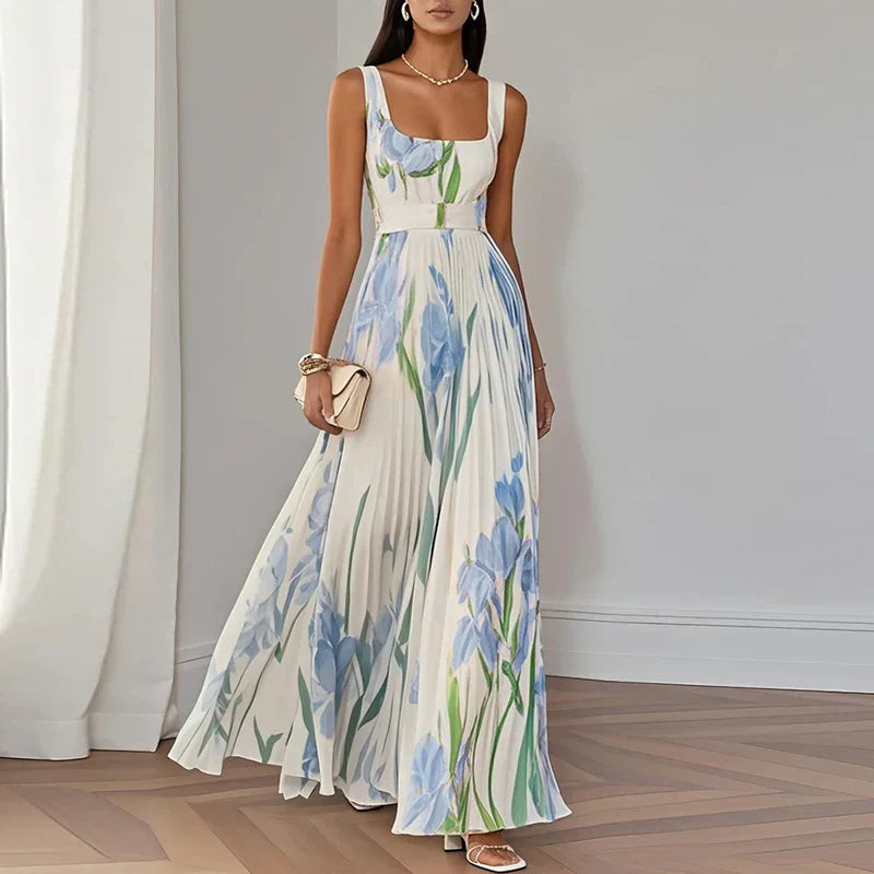Rosalind | Floral A Line Wedding Guest Maxi Dresses