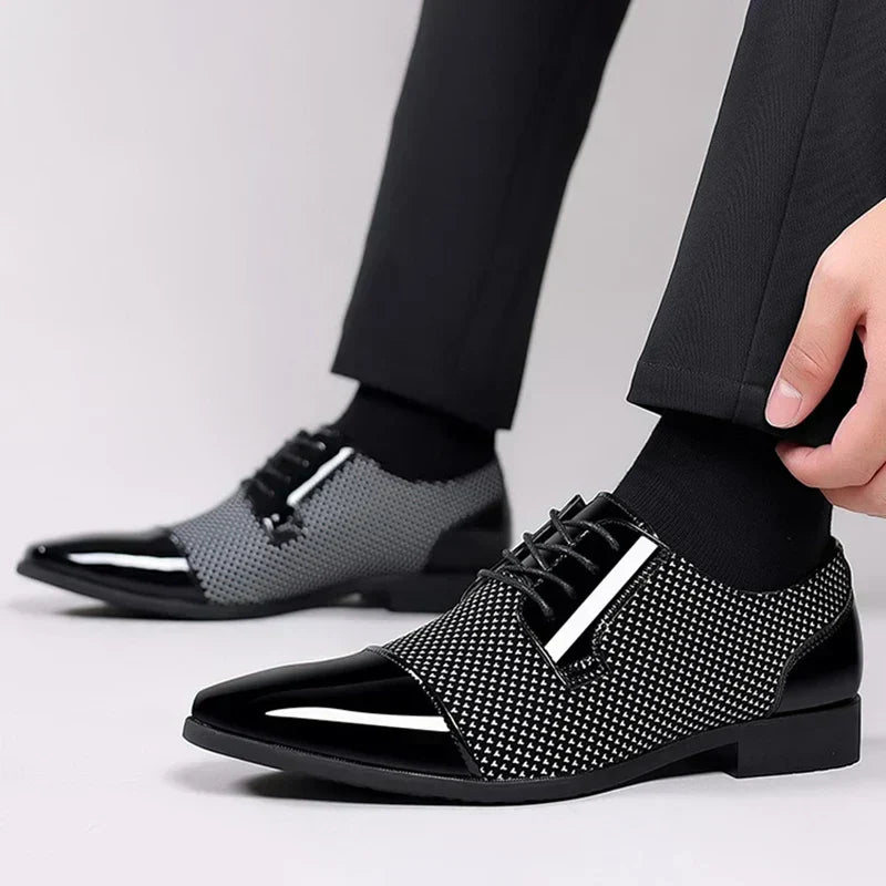 Capucine | Sexy Lace-Up Wedding Dress Shoes With Contrast Detail