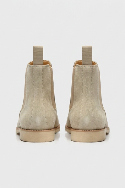 Hugo | Black Suede Leather Chelsea Ankle Boots Smart Casual