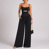 Sabine | Wide Leg Jumpsuit Casual Cut Out Tie Back