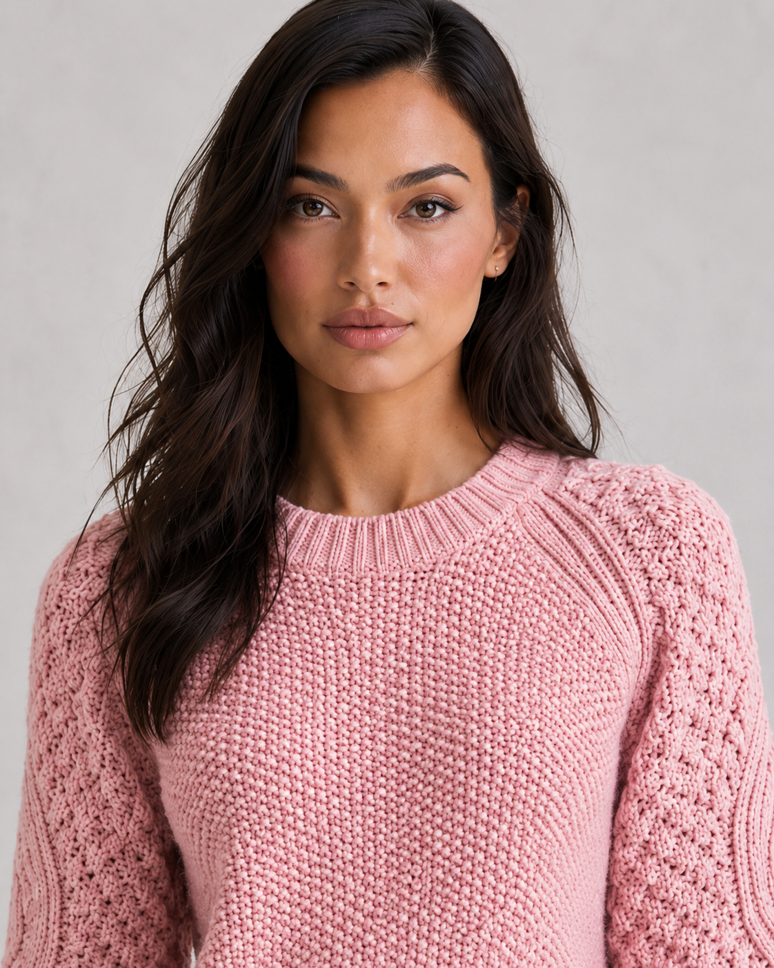 Delia | Oversized Chunky Cable Knit Long Cardigan Jumper Sweater