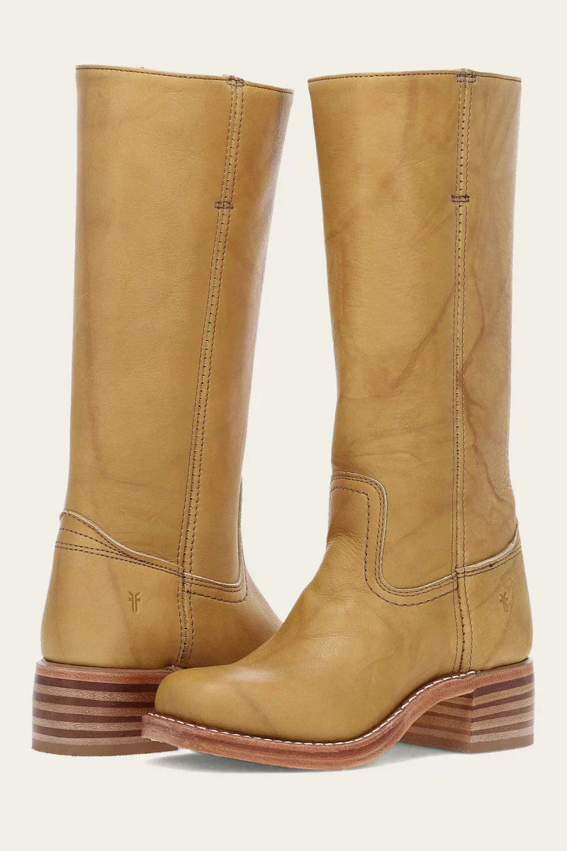 Celeste | Womens Motorcycle Boots in Western Leather