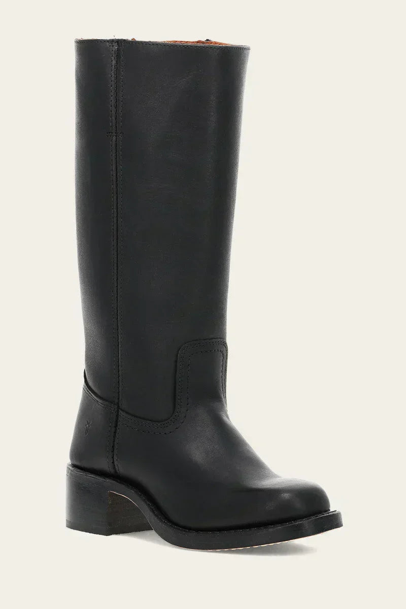 Celeste | Womens Motorcycle Boots in Western Leather