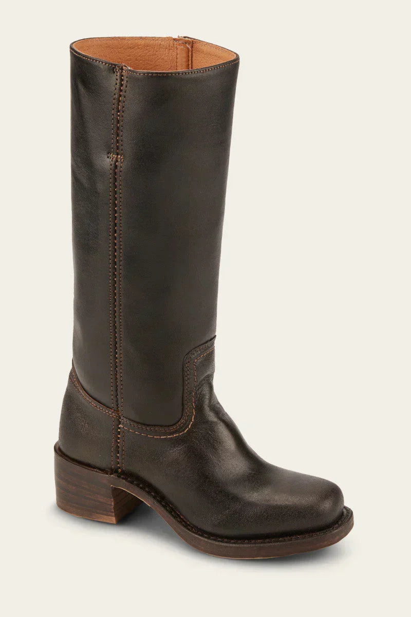 Celeste | Womens Motorcycle Boots in Western Leather