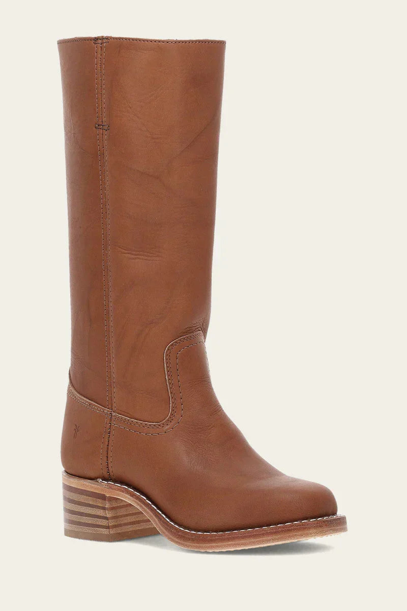 Celeste | Womens Motorcycle Boots in Western Leather