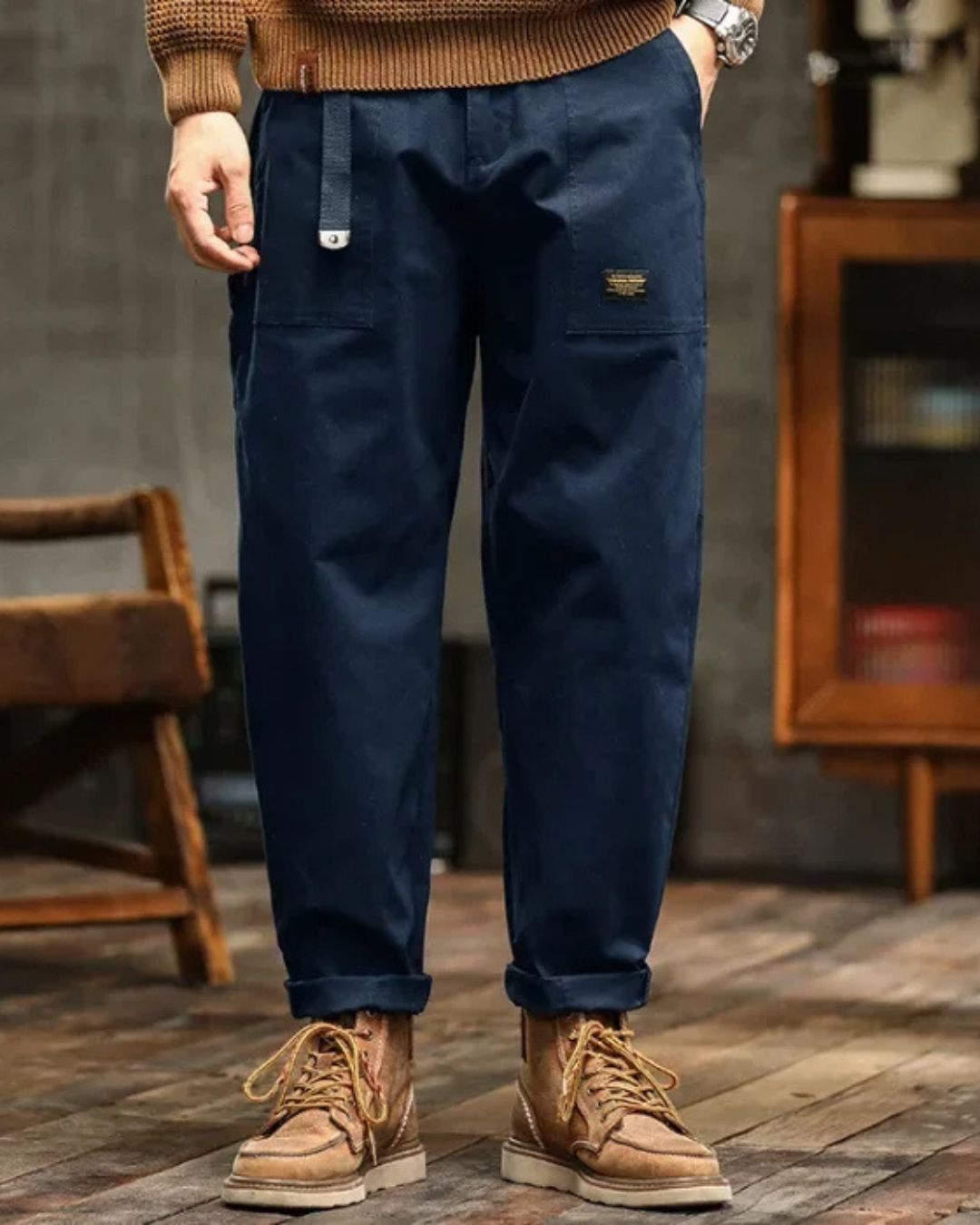 Liliana | Wide Leg Cargo Pants With Pockets Relaxed Utility
