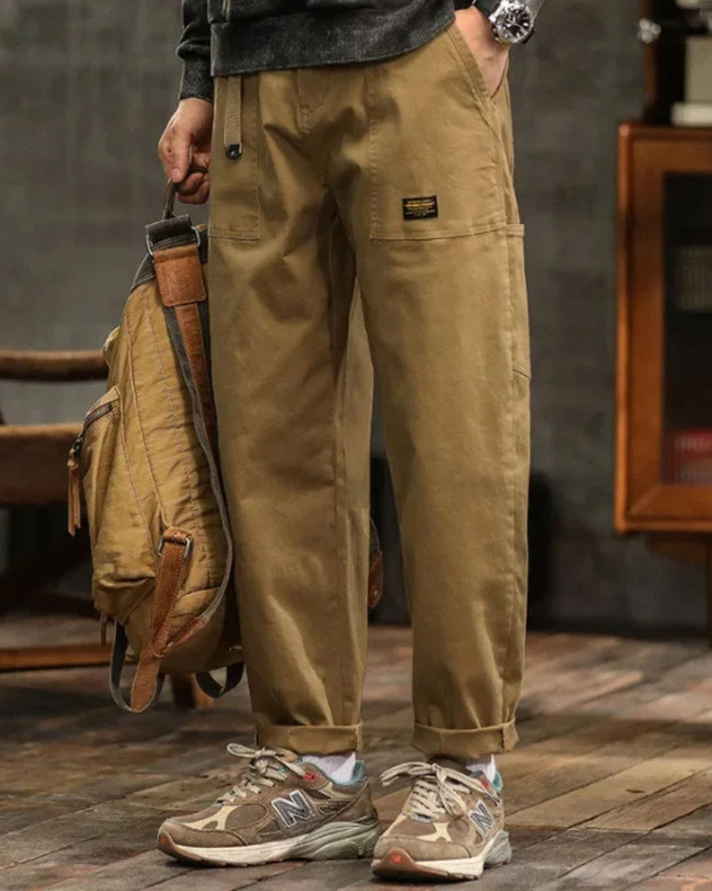 Liliana | Wide Leg Cargo Pants With Pockets Relaxed Utility