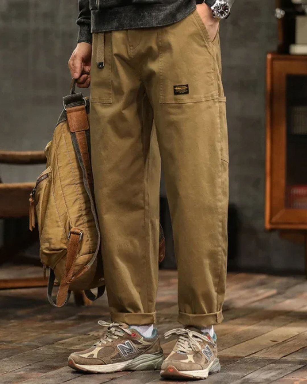 Liliana | Wide Leg Cargo Pants With Pockets Relaxed Utility