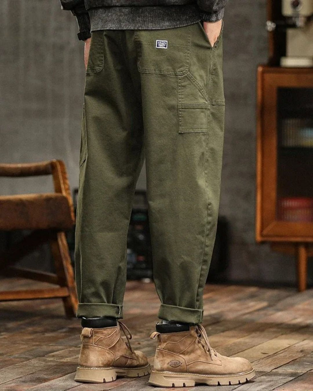 Liliana | Wide Leg Cargo Pants With Pockets Relaxed Utility
