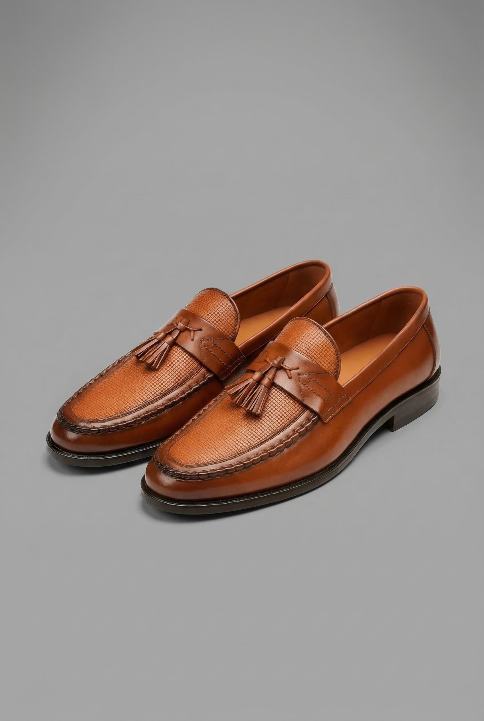 Ulysses | Woven Tassel Slip On Loafers Smart Casual Menswear