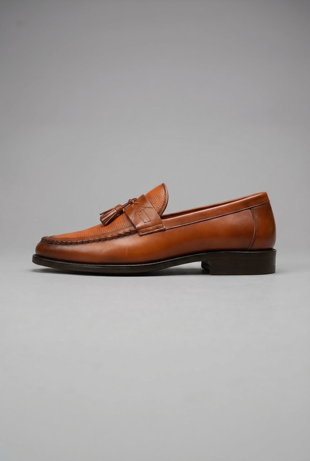 Bastian | Woven Tassel Slip On Loafers Smart Casual Footwear