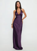 Romilly | Floral Halter Maxi Dress For Wedding Guest Summer