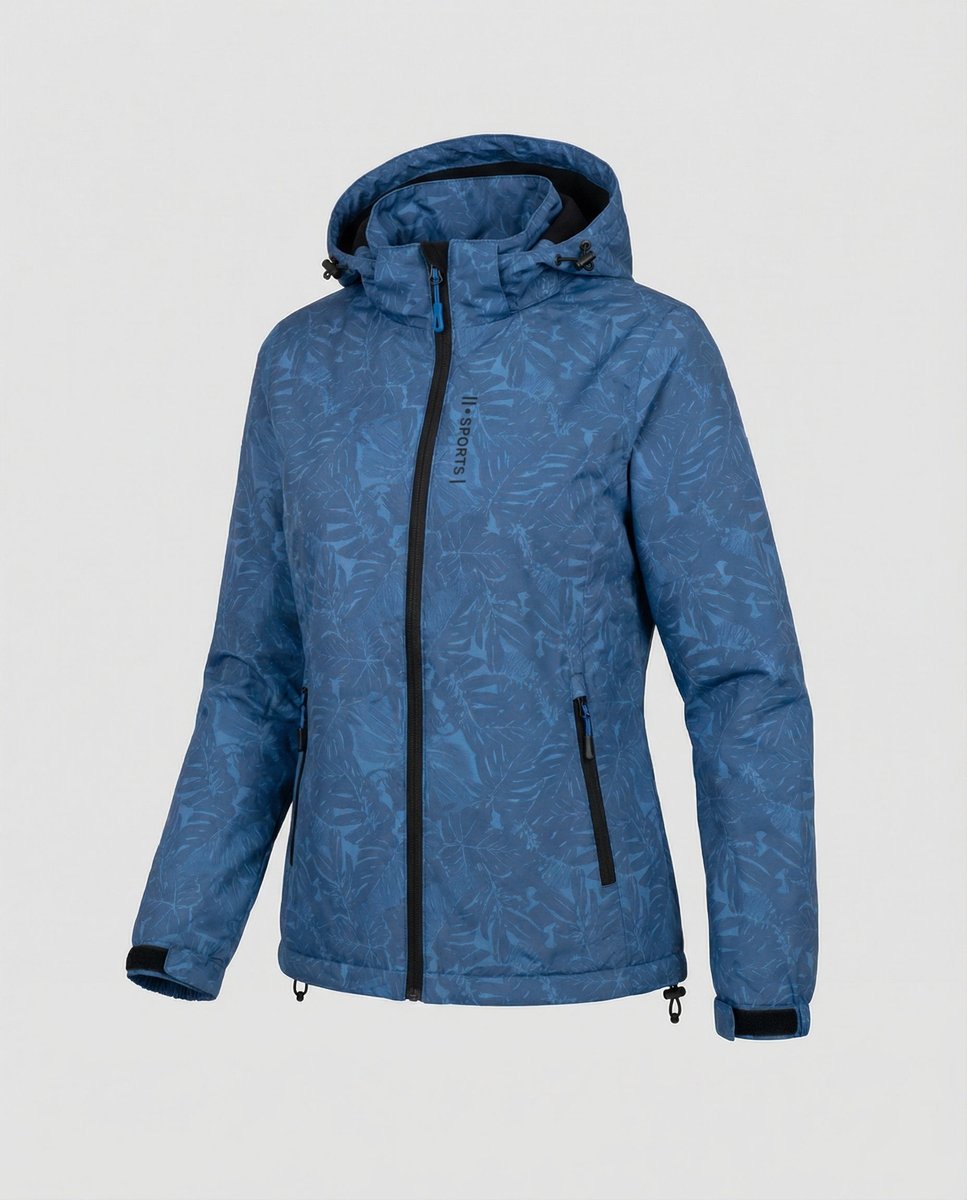 Capucine | Winter Rain Puffer Coat Jacket With Hood