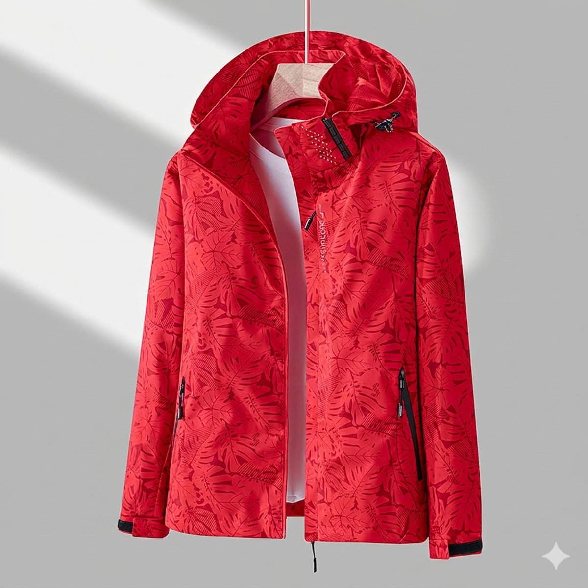Capucine | Winter Rain Puffer Coat Jacket With Hood