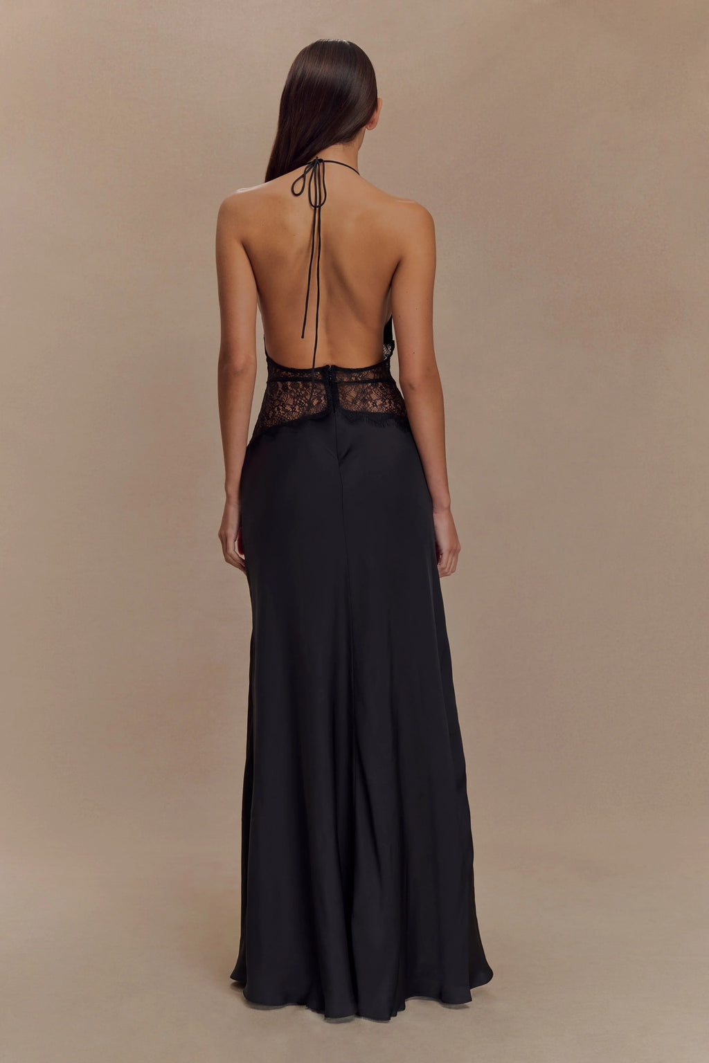 Maelys | Autumn Wedding Guest Dresses V-Neck Polka Dot Maxi