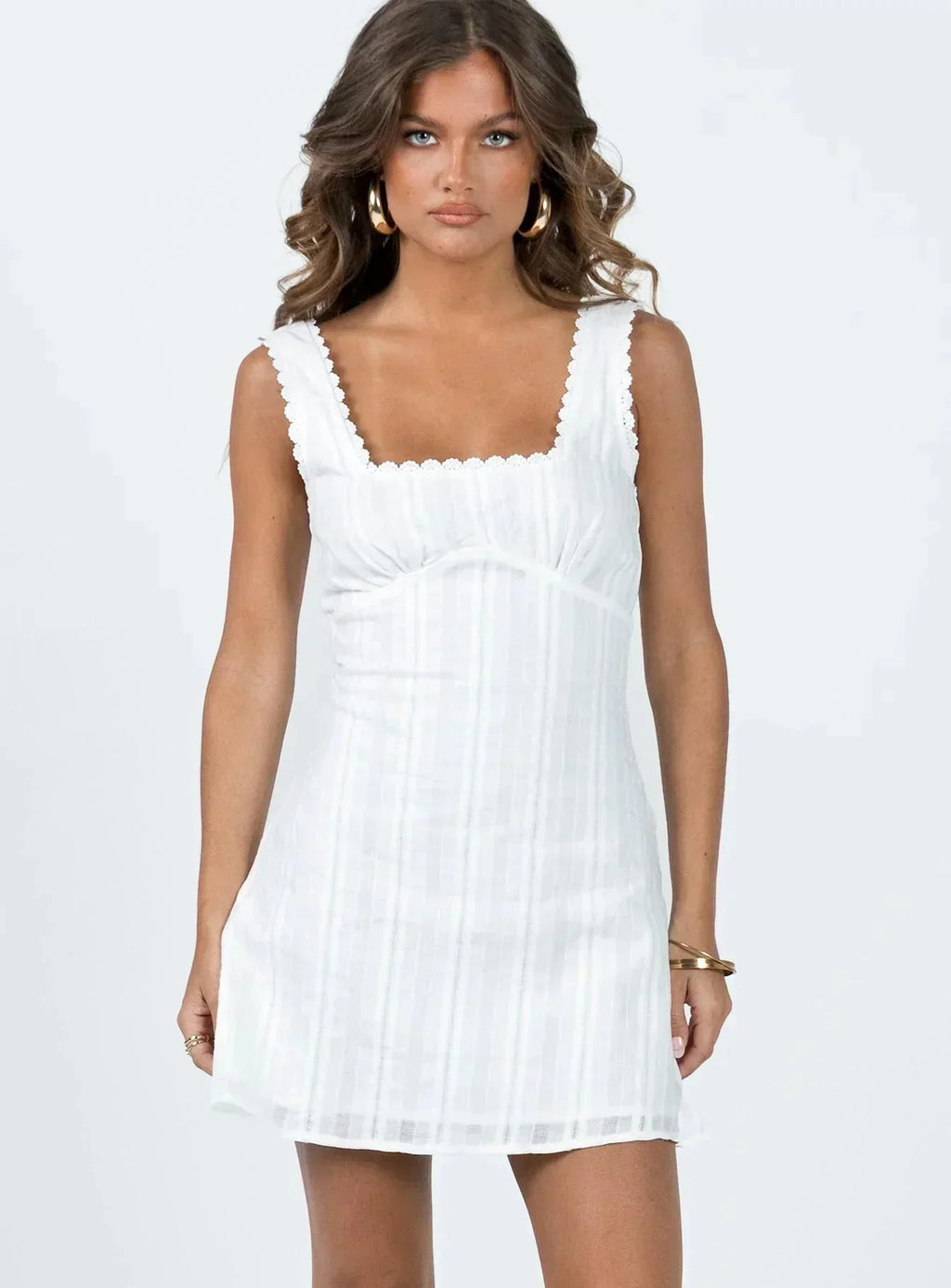 Giselle | Petite Square Neck Cocktail Dresses for Summer Soirées