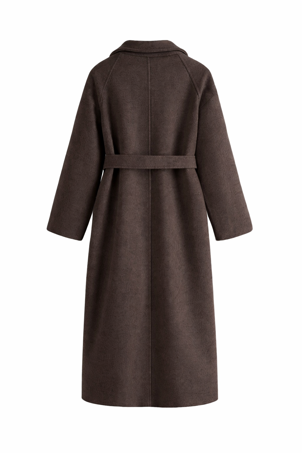 Seraphina | Long Black Double Breasted Longline Puffer Coat