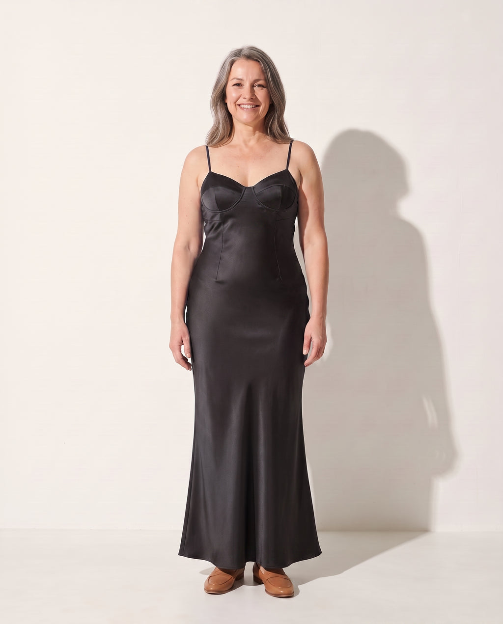 Odette | Ball Gown Wedding Dress Floor-Length Sweetheart — Black