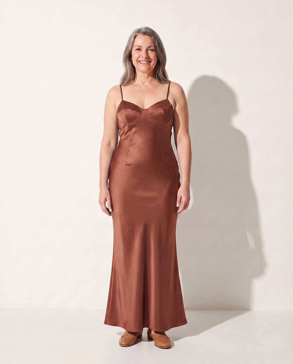 Odette | Ball Gown Wedding Dress Floor-Length Sweetheart — Bronze