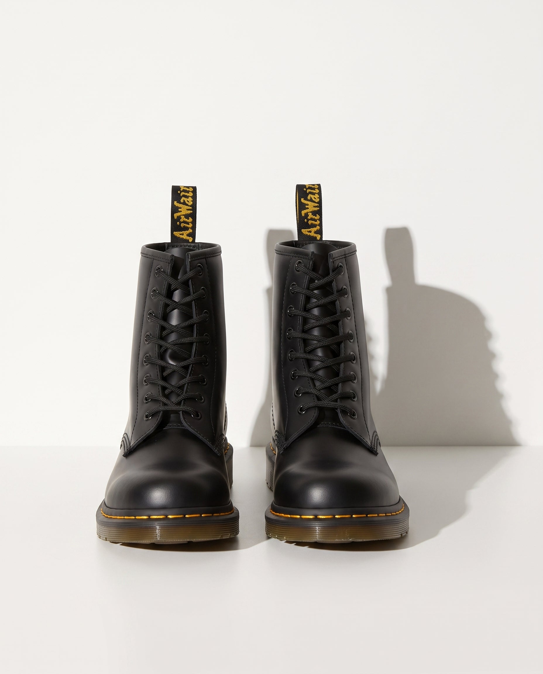 Violaine | Womens Leather Motorcycle Combat Boots Lace Up — detail