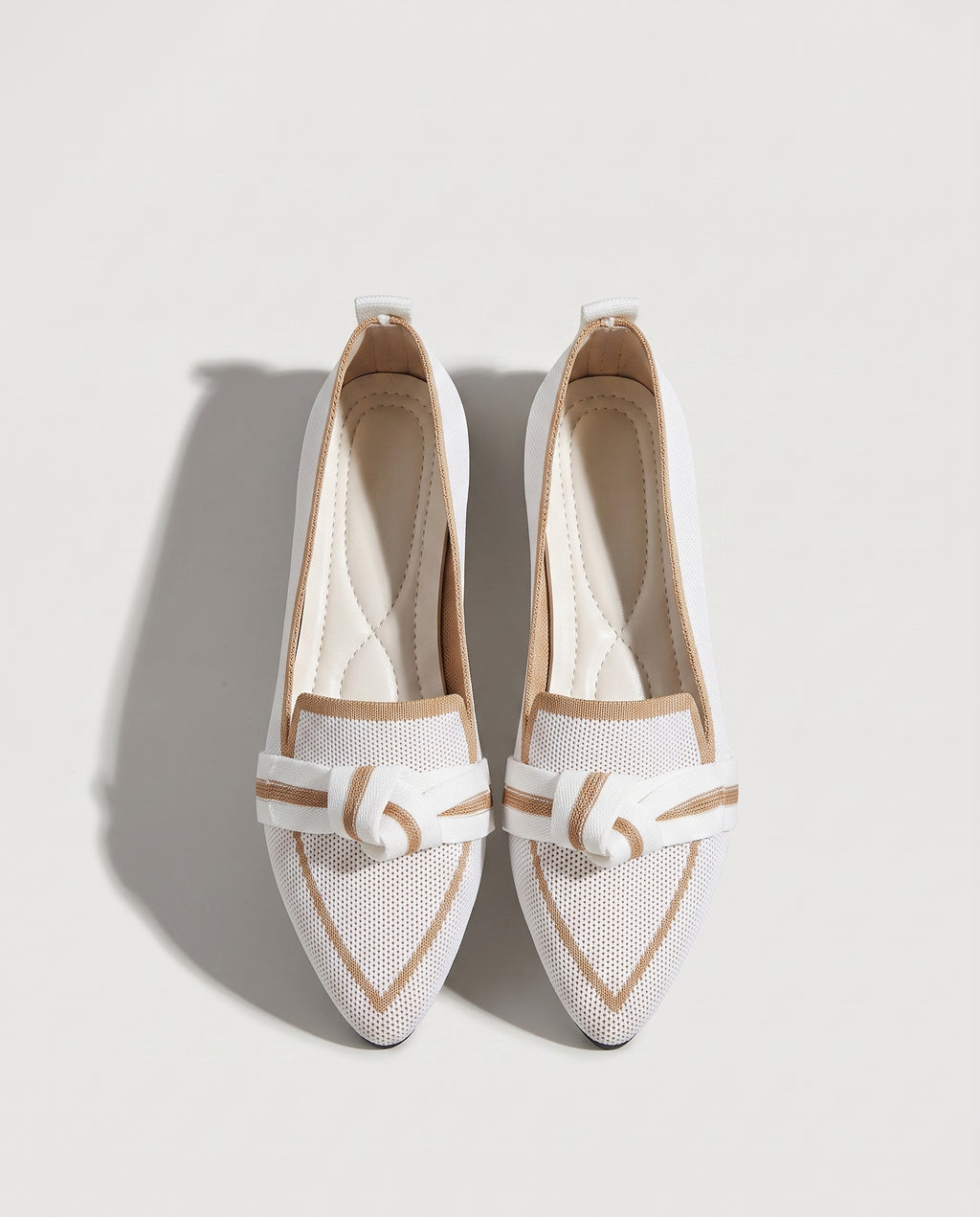 Lucinda | Pointed Toe Heeled Loafers For Work & Weekend — detail
