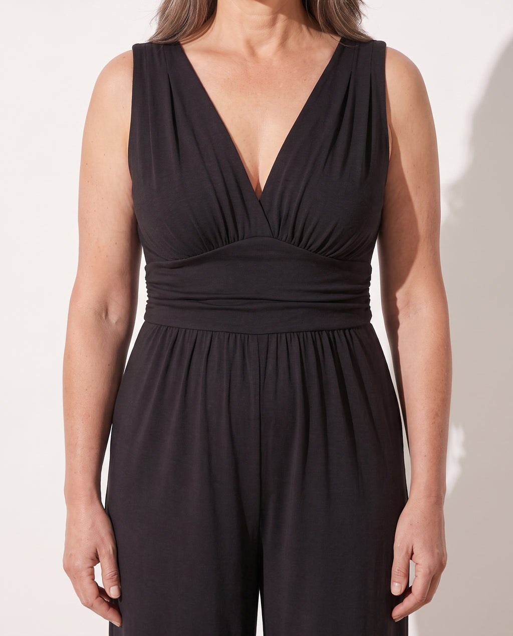Liliana | Strapless Wide Leg Jumpsuit Evening Occasion Wear — detail