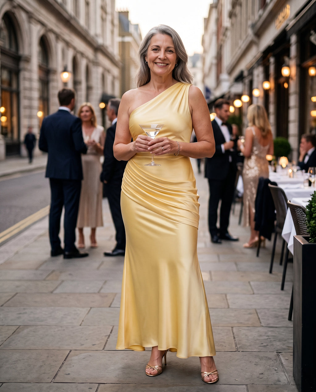 Beatrix | Evening Maxi Dresses One Shoulder Draped Formal Gown — lifestyle