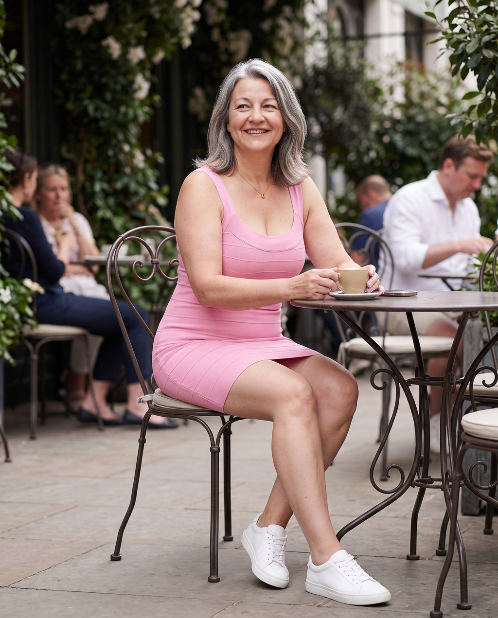 Lavinia | Long Sleeve Bodycon Dress for Cocktail Evenings — lifestyle