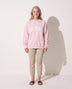 Soft Pink with White Letters