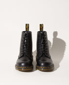 Violaine | Womens Leather Motorcycle Combat Boots Lace Up