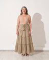 Helena | Bohemian Pleated Maxi Dresses For Summer Occasions