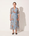 Sabine | Floral Bridesmaid Dresses Flowing Maxi Wedding Guest