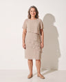 Thalia | Long Sleeve Tiered Chiffon Midi Dress For Every Occasion