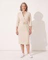 Sabine | Women Long Sleeve Midi Dress For Work & Occasion Wear
