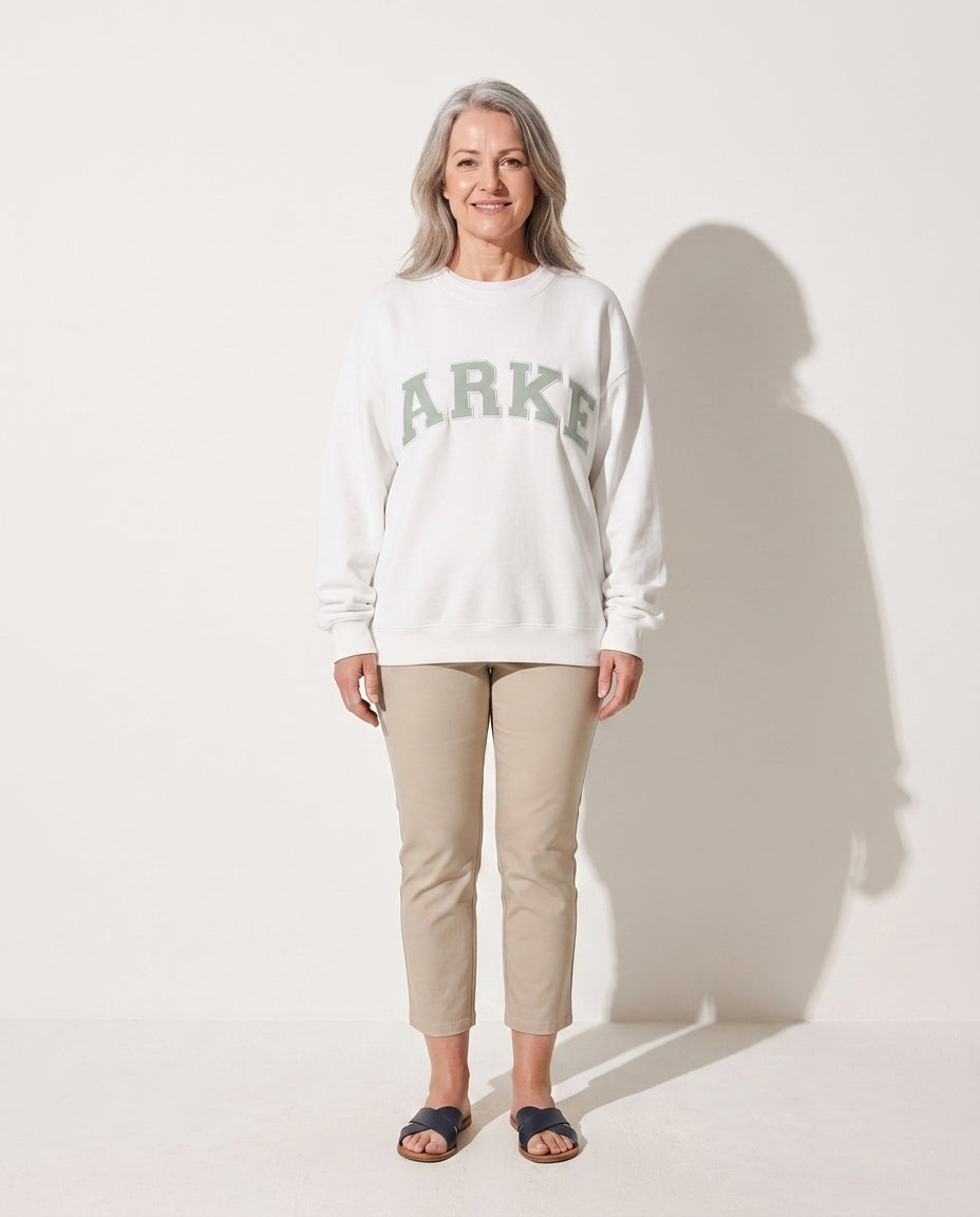 Cordelia | Women Varsity Jacket With Chenille Lettering — voorkant
