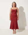 Octavia | Evening Maxi Dresses with Cowl Neck for Occasion Wear