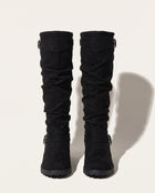 Sidonie | Slouchy Knee High Chunky Wide Fit Boots