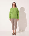 Persephone | Cream Chunky Cable Knit Roll Neck Oversized Jumper Sweater
