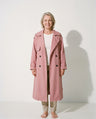 Constance | Double Breasted Wool Camel Classic Trench Coat