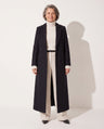 Odette | Longline Pink Camel Wool Coat For Winter Elegance